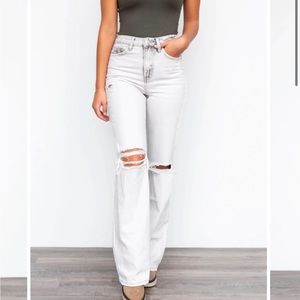 Apricot Boutique 90s Vintage Flare Jean